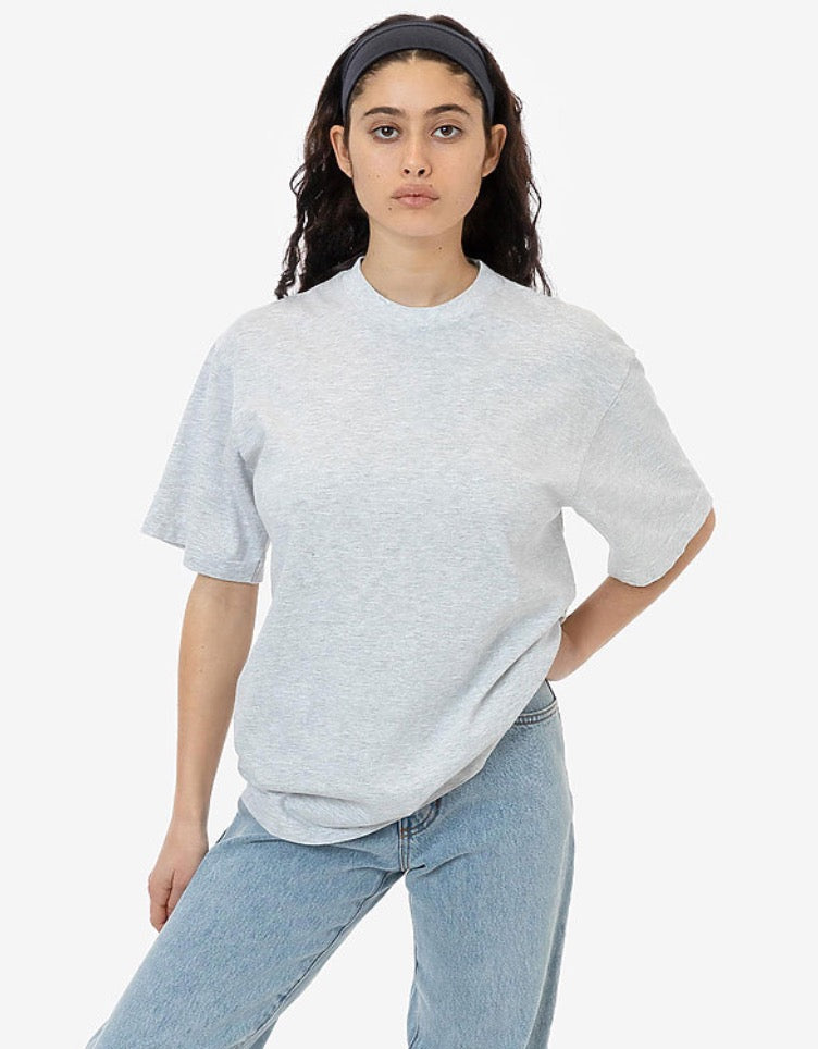 Deep Water Records Logo Tee - Ash Grey